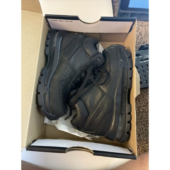 Nike Air Max Goadome Toddler Shoe Size 9C Leather Boots - Picture 2 of 10